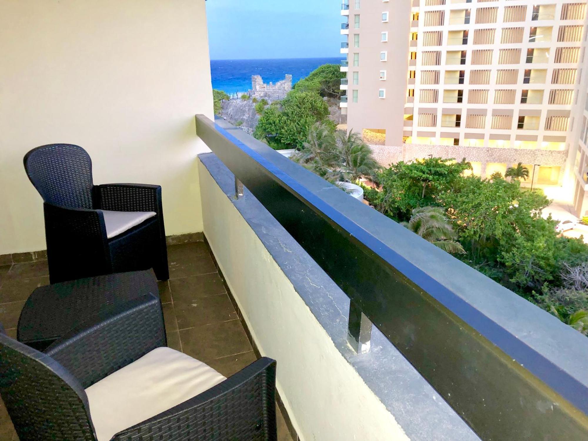 Condo In Ocean Front Resort Cancún Zimmer foto