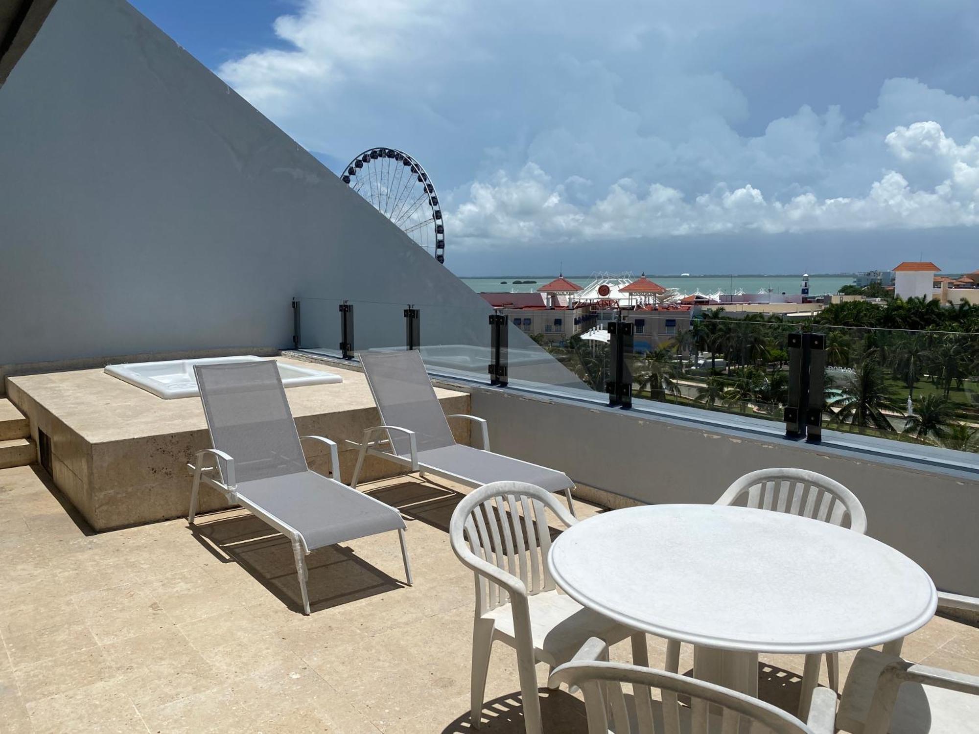 Condo In Ocean Front Resort Cancún Zimmer foto