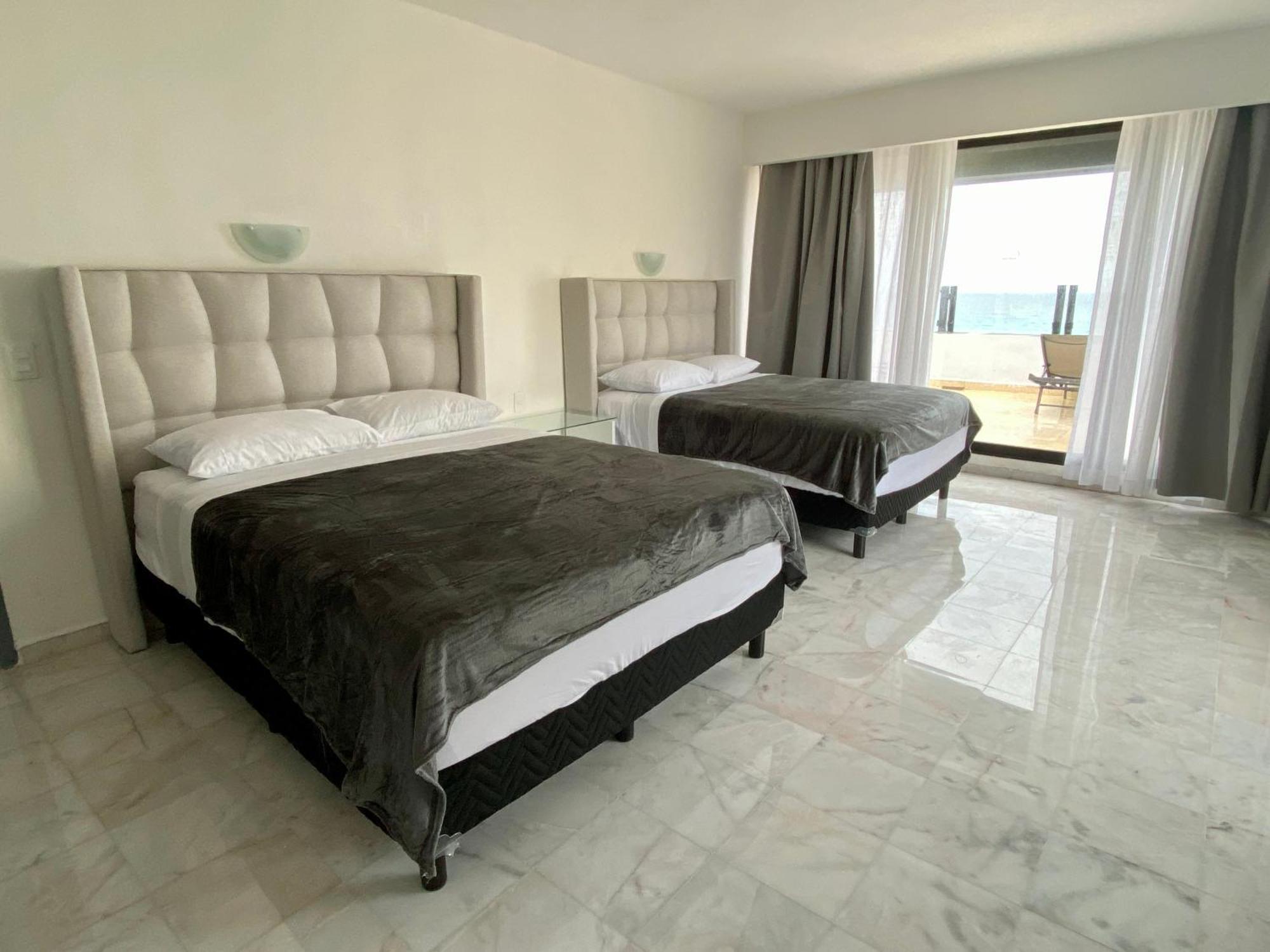 Condo In Ocean Front Resort Cancún Zimmer foto