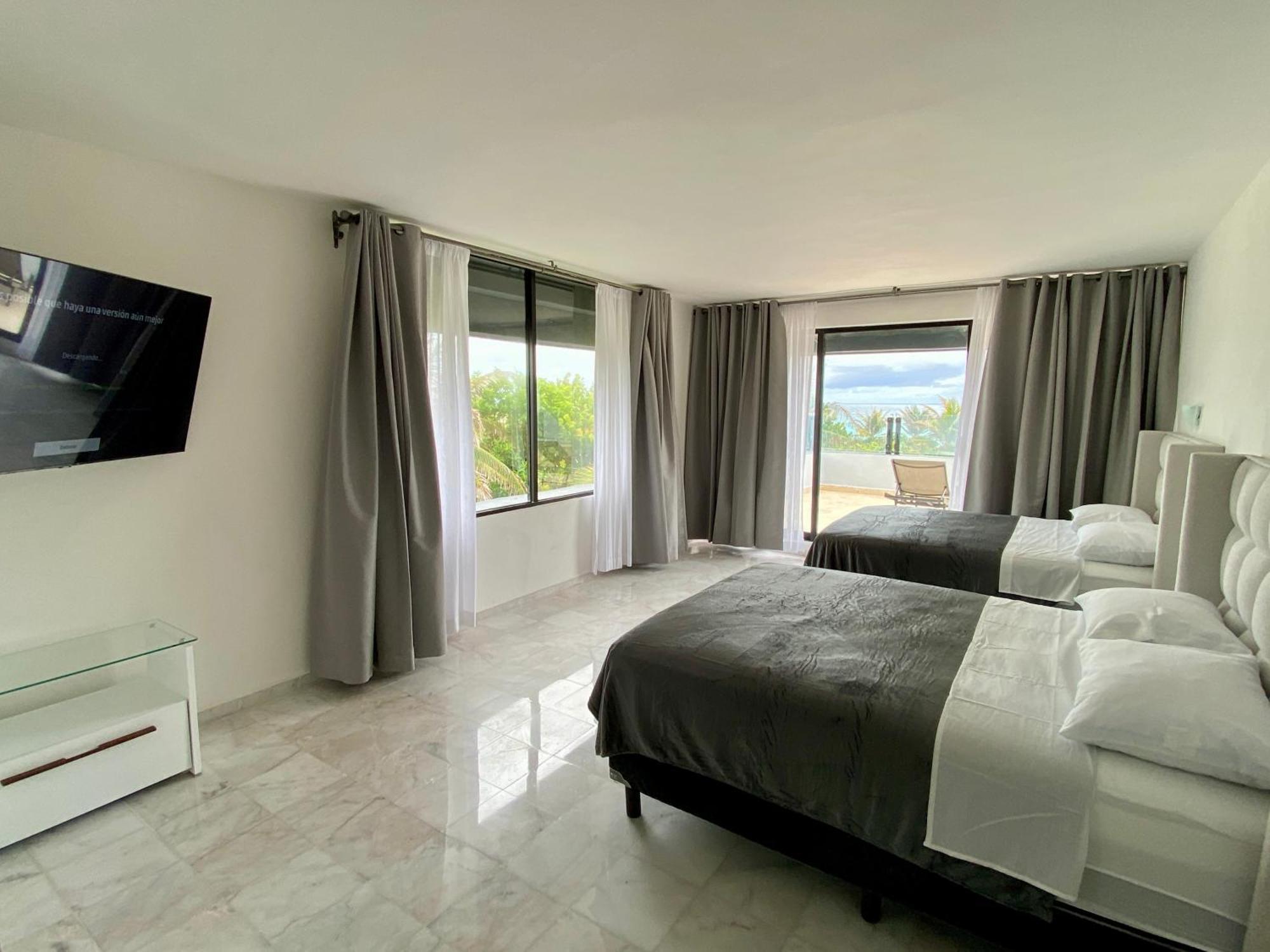 Condo In Ocean Front Resort Cancún Zimmer foto