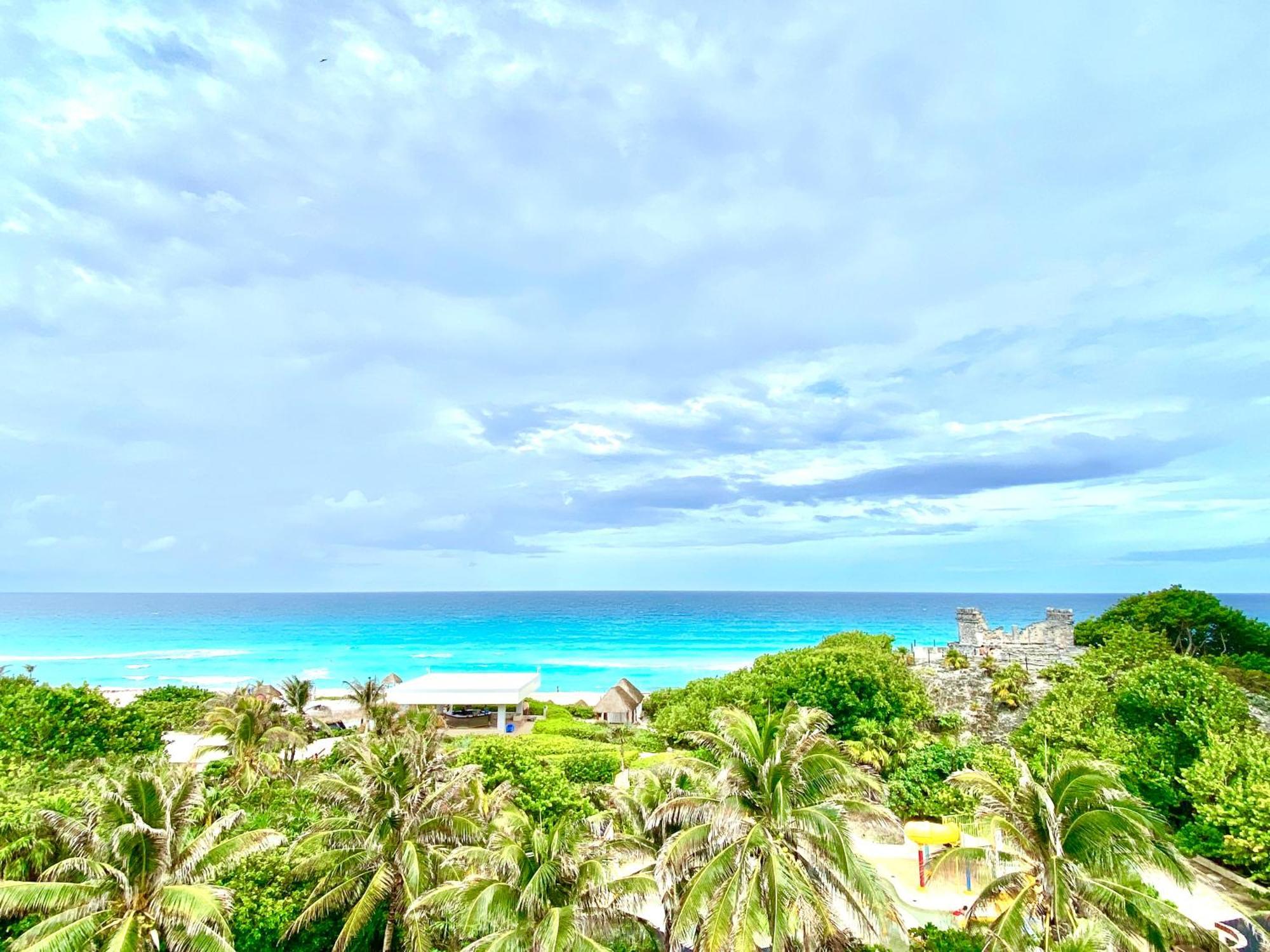 Condo In Ocean Front Resort Cancún Zimmer foto