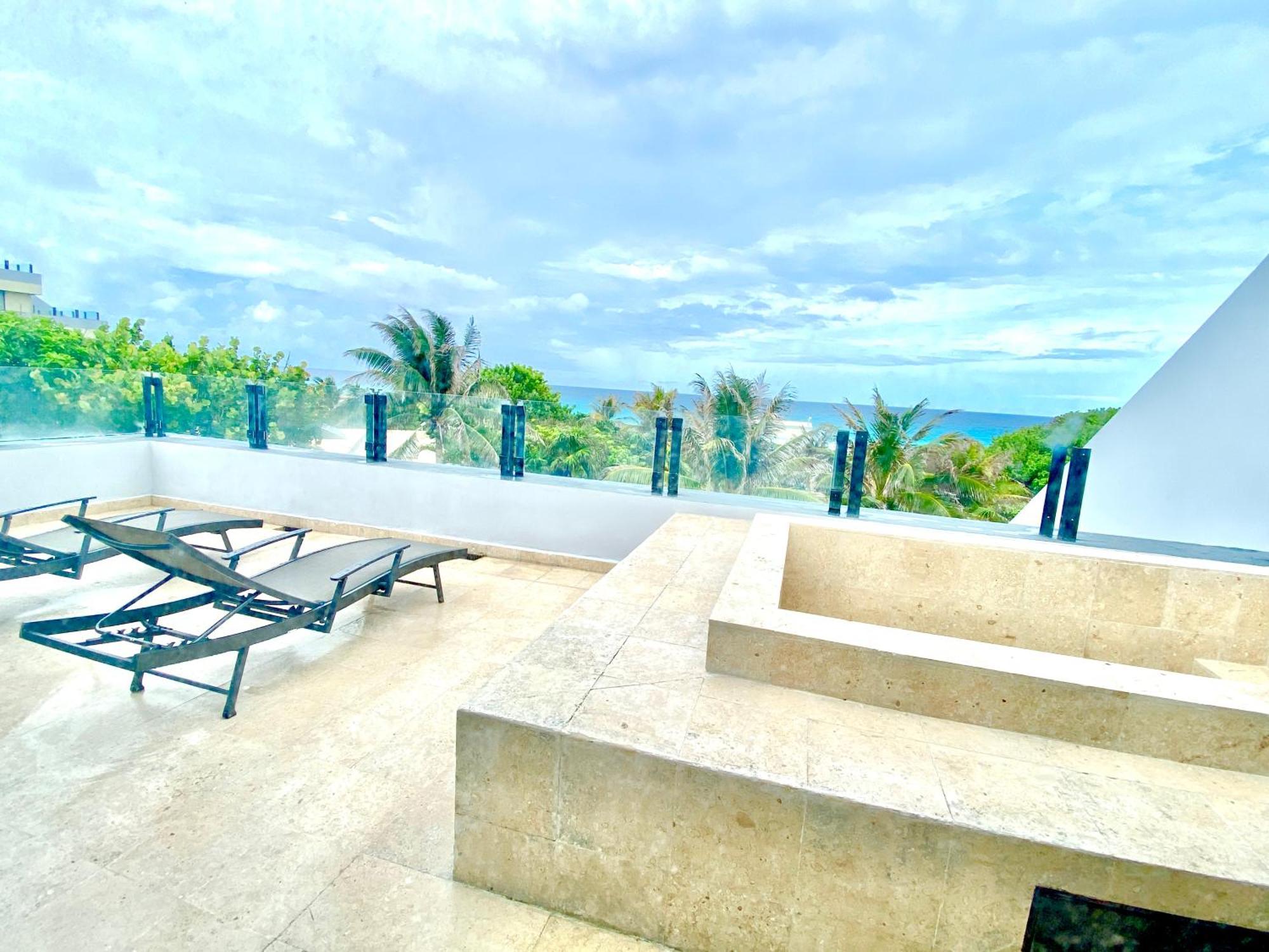 Condo In Ocean Front Resort Cancún Zimmer foto