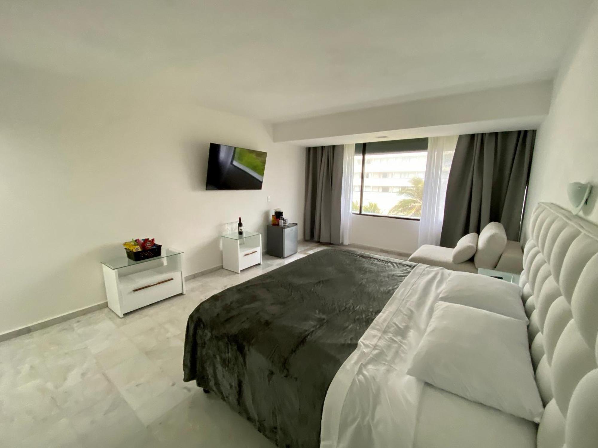 Condo In Ocean Front Resort Cancún Zimmer foto